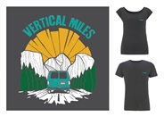 Hit the road with a Vertical Miles T-shirt