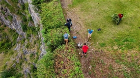 28 stakes later: new belay anchors installed at Avon Gorge, Bristol