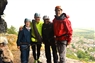 MPs scale Helsby cliff to promote benefits of outdoor recreation 