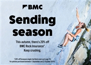 £29 for 7 days in sending season: book your rock climbing travel insurance now!